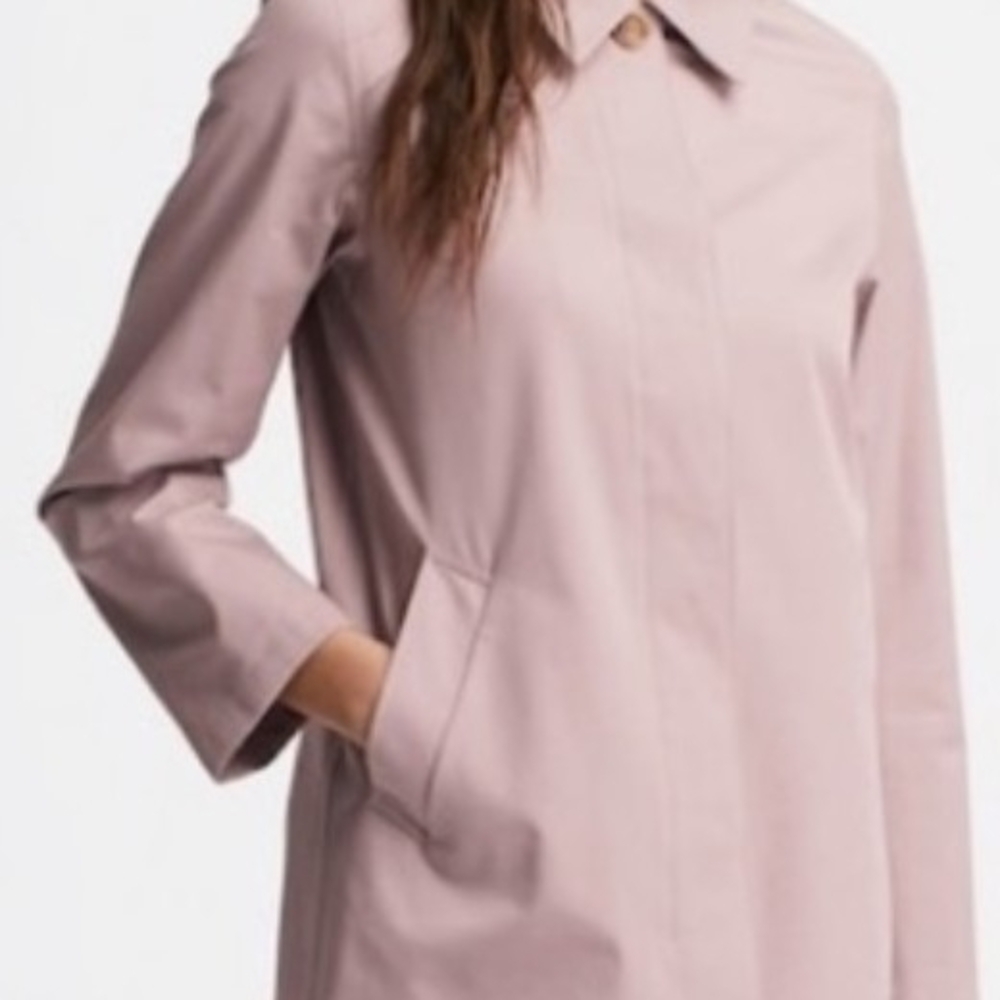 UNIQLO Mauve/Light Pink XXL Trench Coat